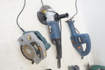 Elverktyg, 9 st, bl.a Bosch och Black & Decker.