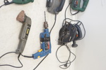 Elverktyg, 9 st, bl.a Bosch och Black & Decker.
