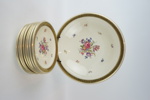 Fruktservis, 8+1 st, porslin, Rosenthal.