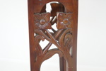 Piedestaler, ett par, trä, jugendstil, 1900-tal.