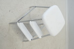 Stegpall, plast/metall.