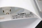 Samuel Parker, bordslampor, ett par, plast/metall, S-tube, Shape, Slamp, Italien.