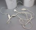 Samuel Parker, bordslampor, ett par, plast/metall, S-tube, Shape, Slamp, Italien.