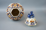 Delftporslin, 4 delar, 1900-tal.