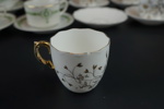 Kaffeserviser, 21 delar, 3 st olika serviser, porslin, 1900-tal.