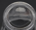 Edward Hald, bägare, slipat glas, signerad, Orrefors 1924. Gravörsignerad E.R.