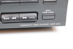 Cd-spelare Sony CDP-212, och kassettbandspelare, DUX EK 3511.