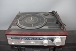 Stereo, Sony MHC-EC69, samt skivspelare.