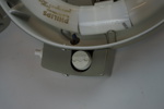 Förstoringslampa, metall/plast, Philips.