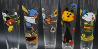 Lasse Åberg, glas, 10 st.