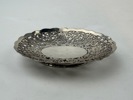 Fat, servettringar m.m, 8 delar, silver/nysilver/mässing, bl.a Skultuna.
