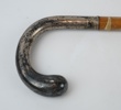 Käpp, trä/silver 830.