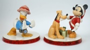Stefan Lindahl, figuriner och muggar, 4 delar,  Disney, Classic, Fyrklövern.