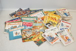 Seriemagasin , ett parti, bl,a Fantomen, Kronblom och Stengubbar.