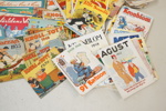 Seriemagasin , ett parti, bl,a Fantomen, Kronblom och Stengubbar.