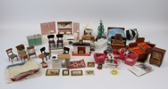 Lundby, dockhusinredning, ett parti, 1960/70-tal.