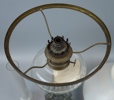 Fotogenlampa, metall/glas.