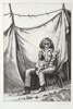 Åke Johansson, kopparstick nr 8/120, ur "Cirkusmappen", signerad, daterad 2008.
