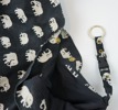 Estrid Ericson, väska, textil ''Elefant'', Firma Svenskt Tenn.