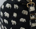 Estrid Ericson, väska, textil ''Elefant'', Firma Svenskt Tenn.