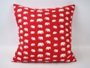 Estrid Ericson, kudde, textil, ''Elefant'', Firma Svenskt Tenn.