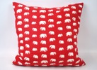 Estrid Ericson, kudde, textil, ''Elefant'', Firma Svenskt Tenn.
