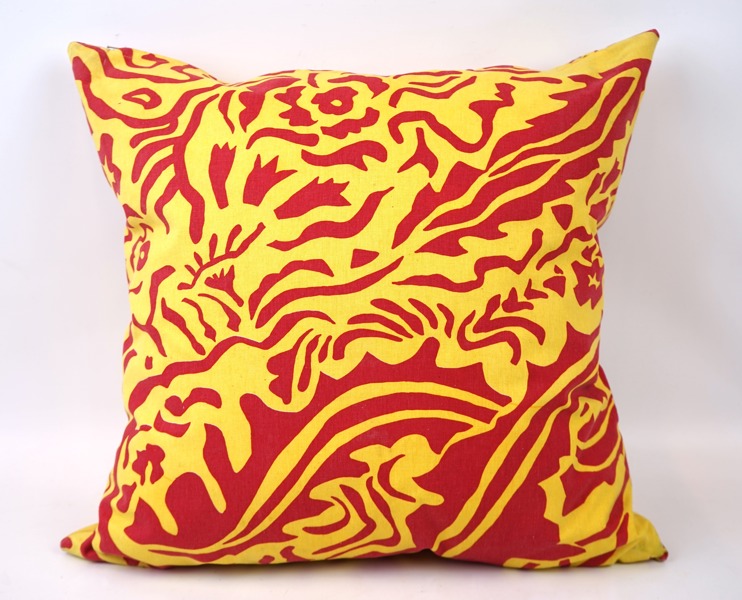 Carl-Johan De Geer, kudde, textil, ''Maskros''.