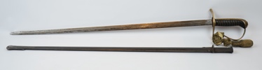 Sabel med balja, E. Svalling, Eskilstuna, 1899.