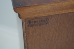 Byrå, 8 lådor, mahogny, Reprodux, England, 1900-talets senare del.