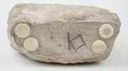 Kerstin Cecilia Ahlgren, "Faun", skulptur, betong,  monogramsignerad.
