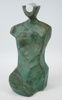Klas Sundkvist, skulptur, brons/glas, signerad, daterad 2006.