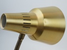Bordslampa, metall, Gemi.