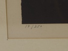 Uno Svensson, litografi nr 17/350, signerad, daterad 1976.