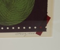 Sture Johannesson, '' The Rise and Fall of the Spinning Wheel'', litografi nr 268/300, signerad, daterad 1977.