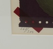 Sture Johannesson, '' The Rise and Fall of the Spinning Wheel'', litografi nr 268/300, signerad, daterad 1977.
