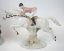 Figuriner, 2 st, porslin, bl.a GDR.