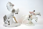 Figuriner, 2 st, porslin, bl.a GDR.
