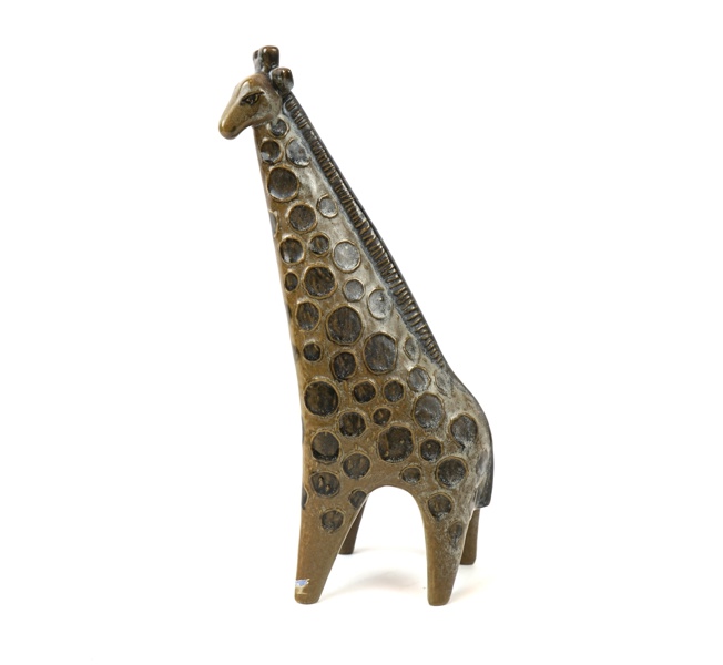 Lisa Larson, figurin, stengods, ''Giraff'' ur serien ''Stora Zoo'', Gustavsberg.