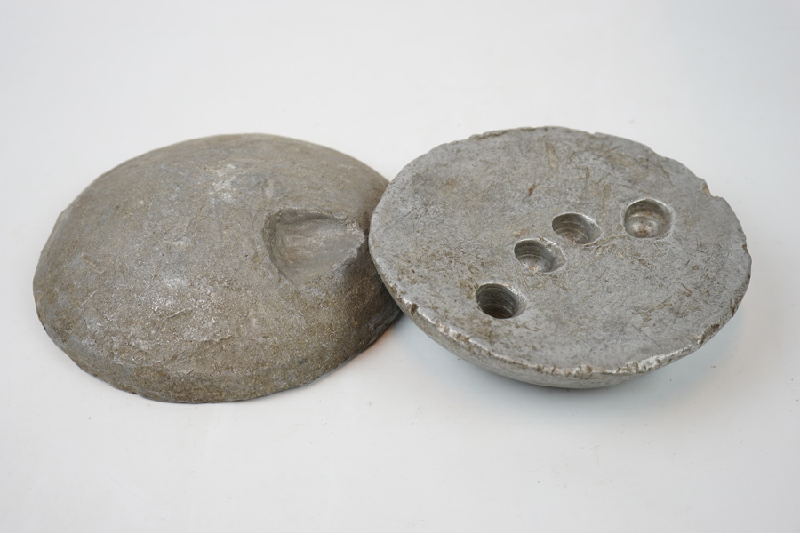 Varpor, 2 st, metall.