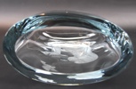 Vas, glas, Rune Strand och Lars Börnesson, Strömbergshyttan, signerad.