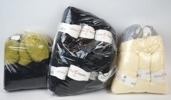 Stickgarn, ett parti, ca 6,5 kg.