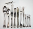 Bestickservis, 59 delar, nysilver, "Gammal Fransk".