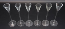 Snapsglas, 6 st, 1900-tal.