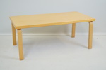 Alvar Aalto, soffbord, björk ben i böjträ, Artek, 1940/50-tal.