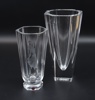 Vaser, 5 st, glas, mest Orrefors, 1900-tal.