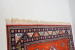 Matta orientalisk, handknuten ull.