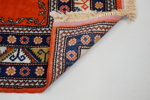 Matta orientalisk, handknuten ull.