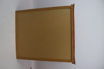 Väggvitrinskåp,trä/glas, 1900-tal.