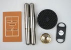 Humidor, cigarrsnoppare m.m, 6 delar.