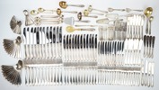 Bestickservis, 185 delar, nysilver, ''Vasa''.